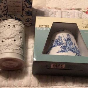 Fragrant Home Diffuser & Fabric Shade Night Light